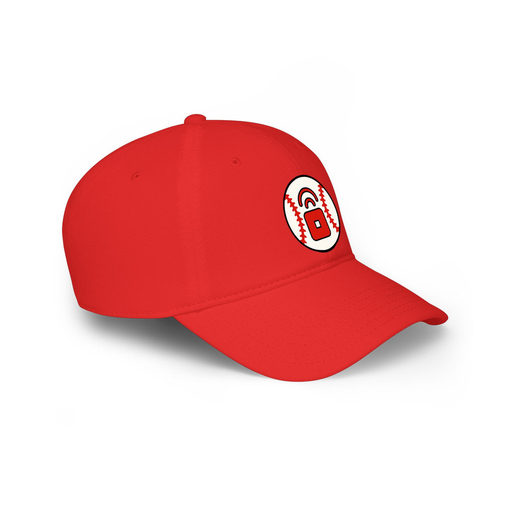 RedPocket Mobiles "Baseball" Logo  - Fitted Hat