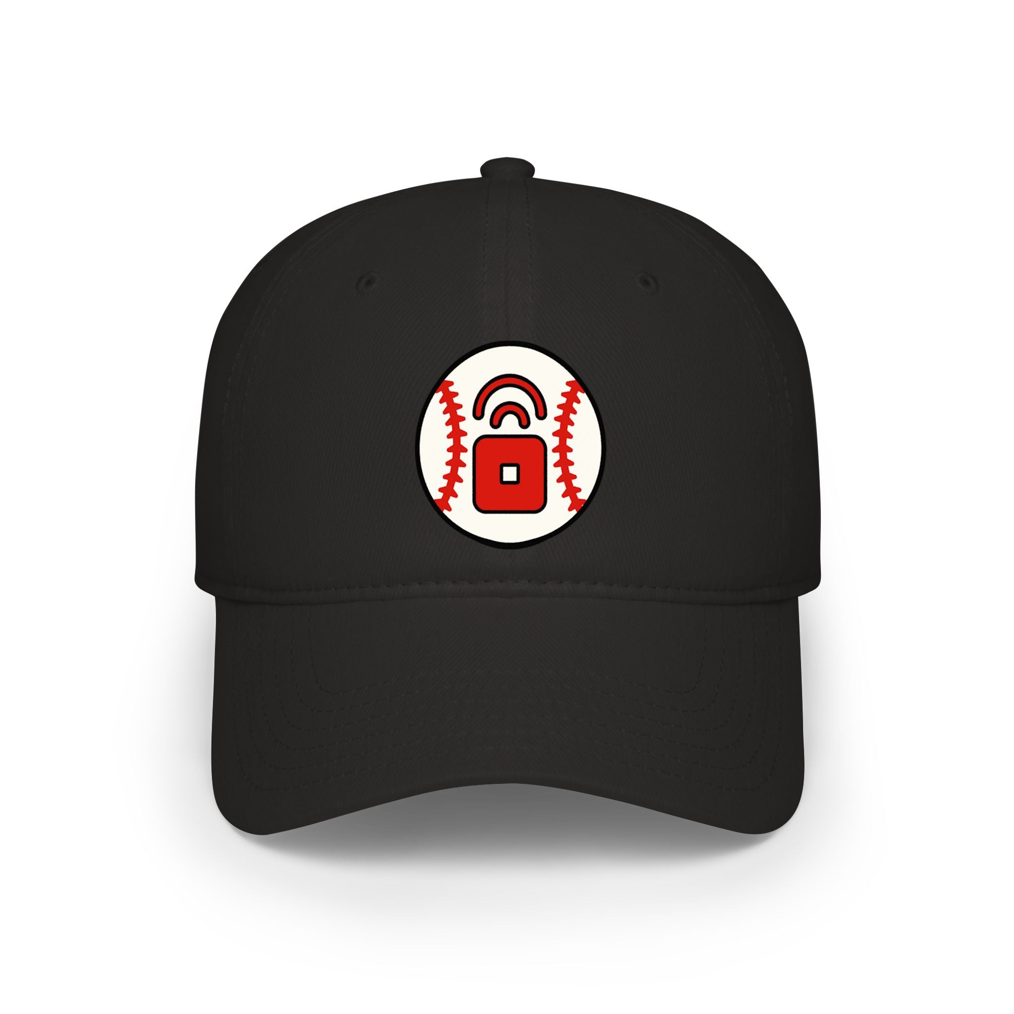 RedPocket Mobiles "Baseball" Logo  - Fitted Hat