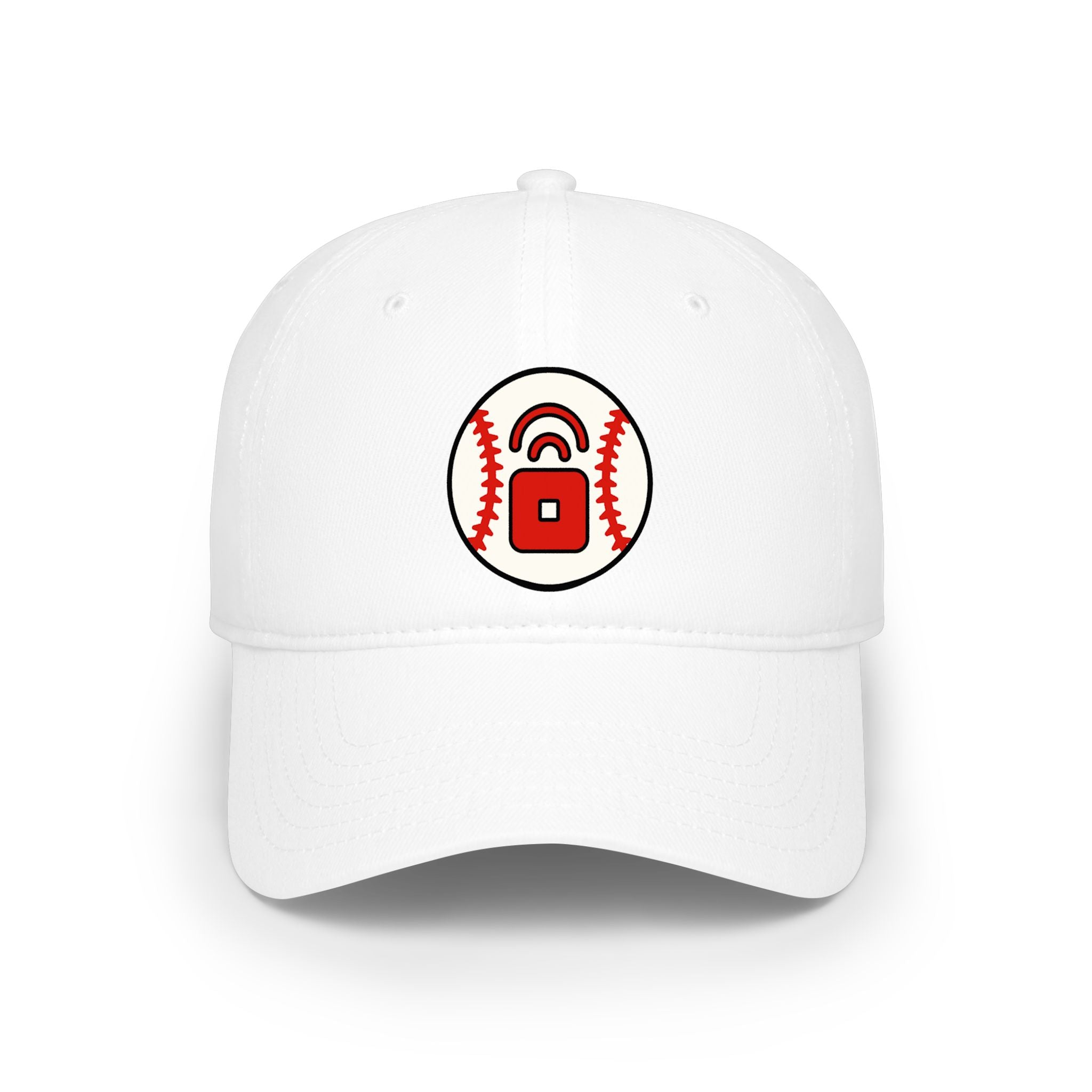 RedPocket Mobiles "Baseball" Logo  - Fitted Hat