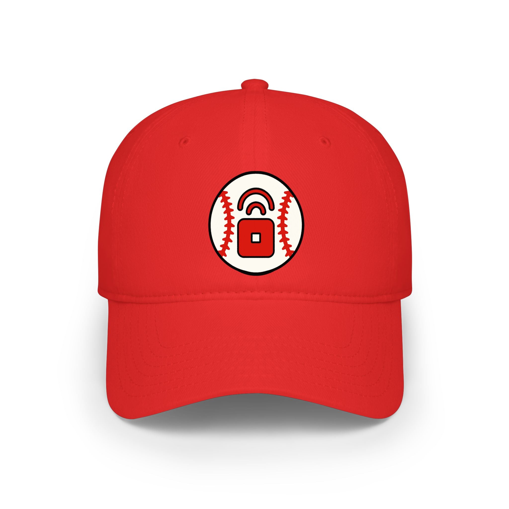RedPocket Mobiles "Baseball" Logo  - Fitted Hat