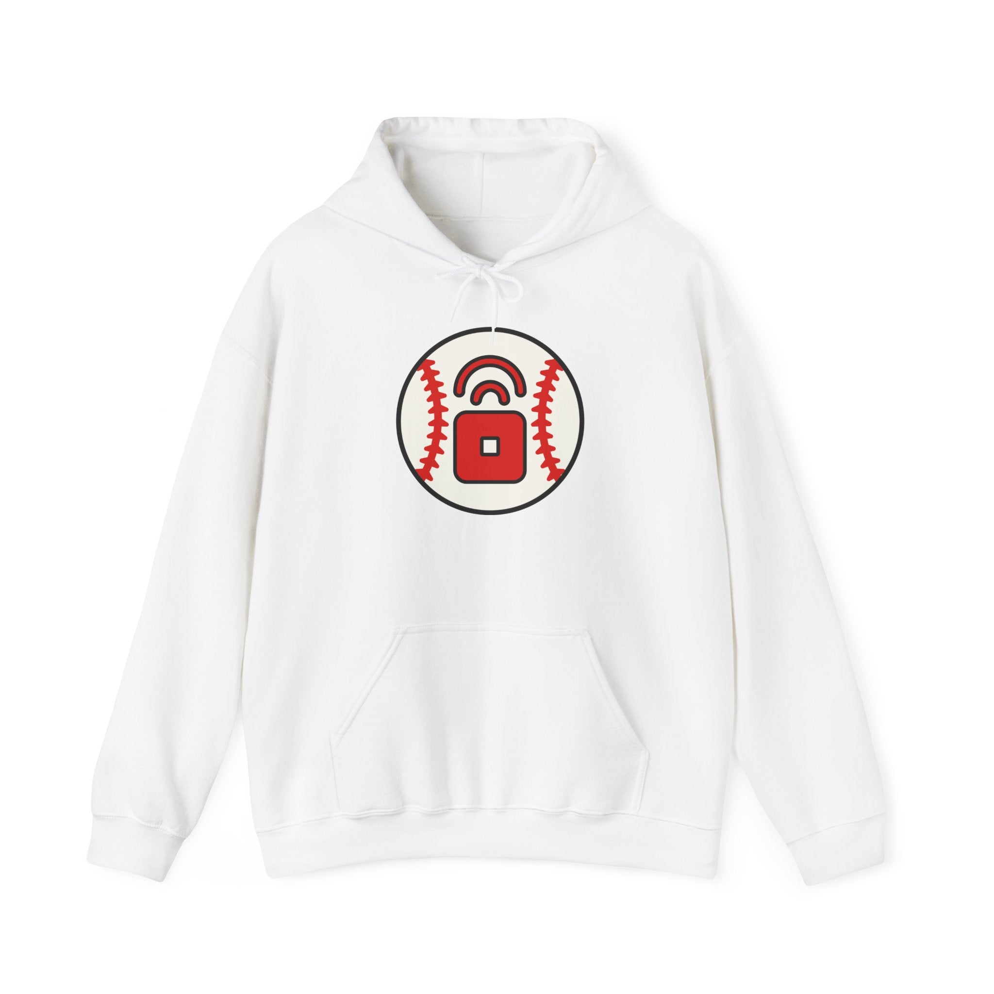 RedPocket Mobiles "Baseball" Logo Pullover Hoodie