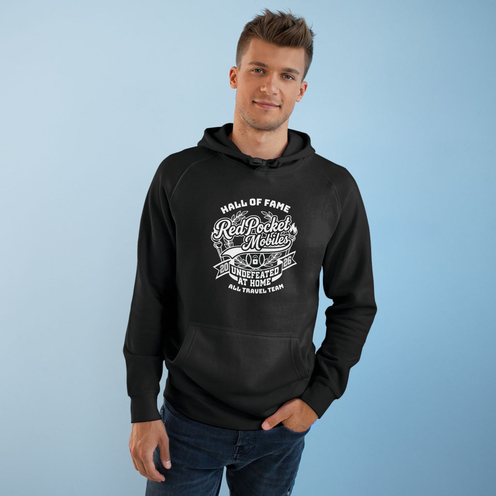 "Red Pocket Mobiles Undefeated At Home" Hall Of Fame Commemorative Hoodie