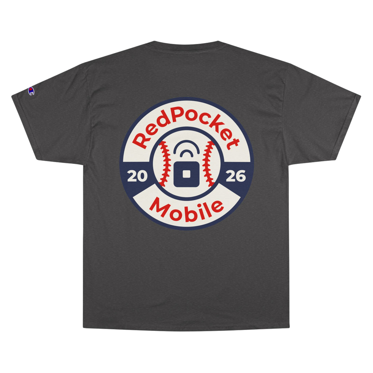 Champion T-Shirt — "Red Pocket Mobiles Undefeated At Home" Hall Of Fame Commemorative T-Shirt