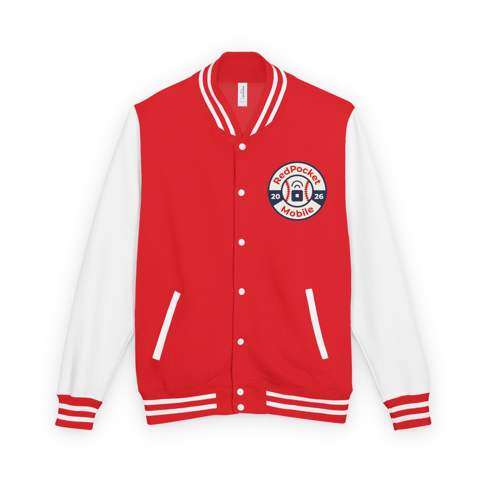 OFFICIAL Letterman Jacket — RedPocket Mobiles "Clubhouse" Jacket