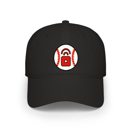 RedPocket Mobiles "Baseball" Logo  - Fitted Hat
