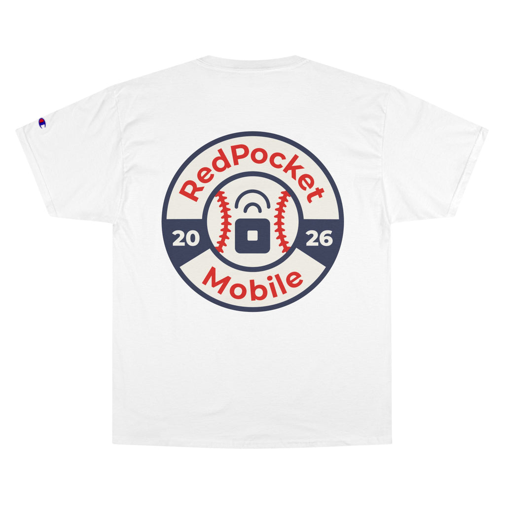 Champion T-Shirt — "Red Pocket Mobiles Undefeated At Home" Hall Of Fame Commemorative T-Shirt