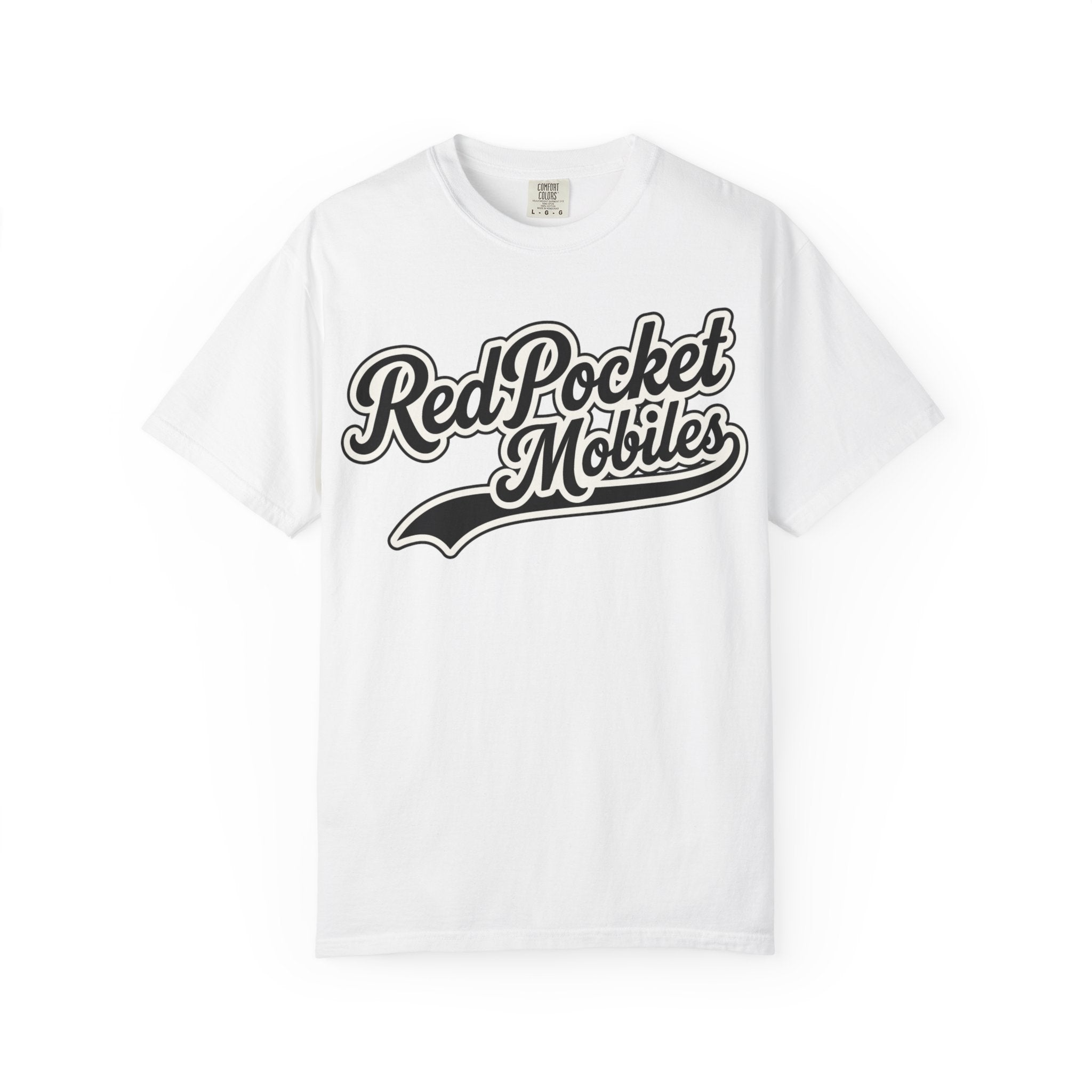 RedPocket Mobiles Logo Adult T-Shirt