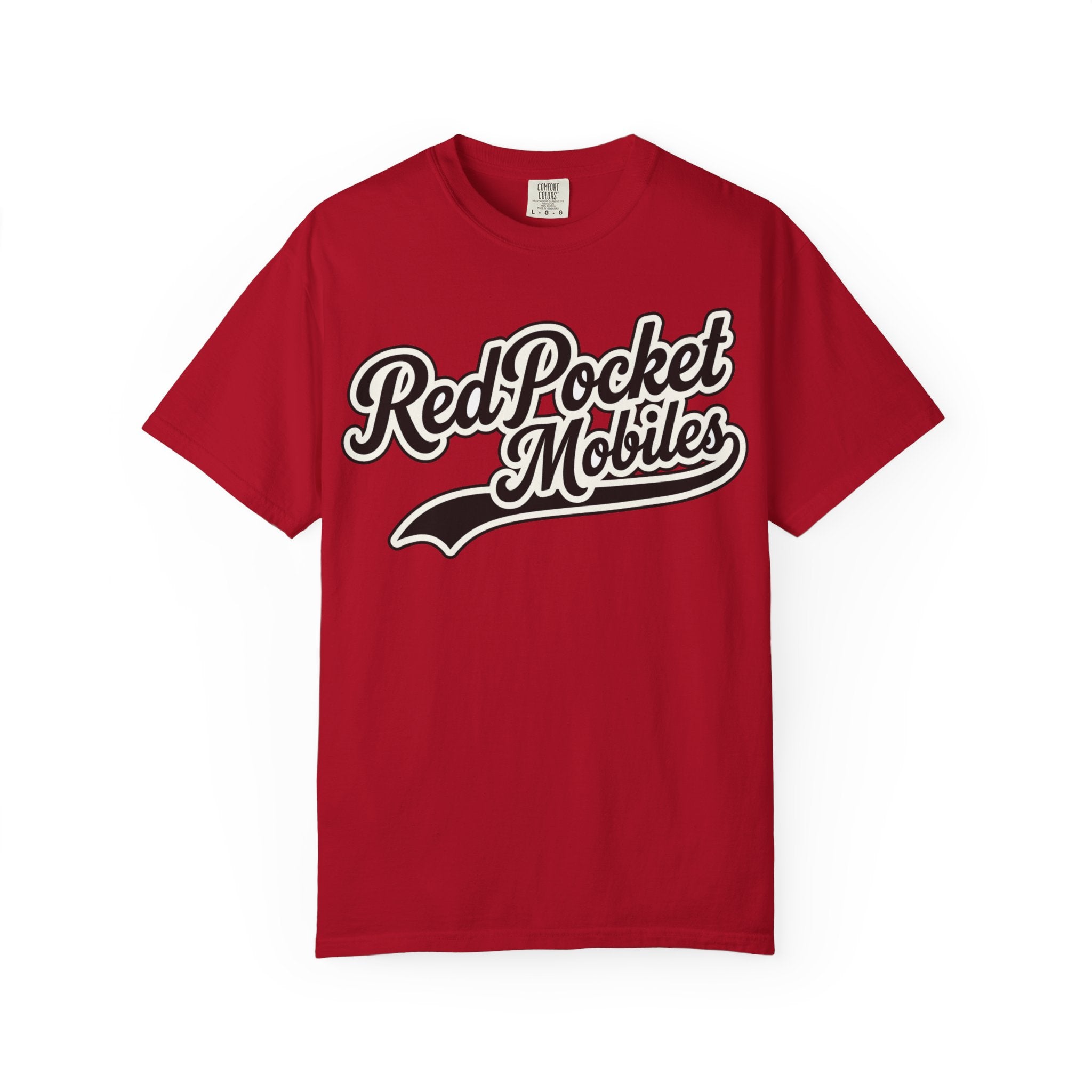 RedPocket Mobiles Logo Adult T-Shirt