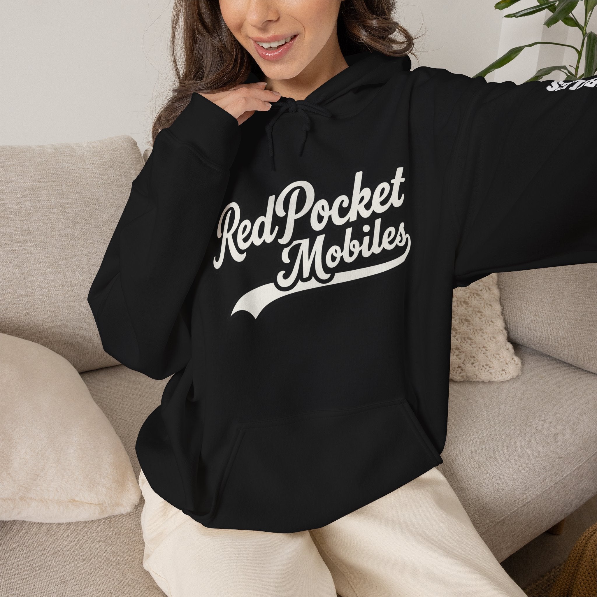 OFFICIAL RedPocket Mobiles Warmup Hoodie