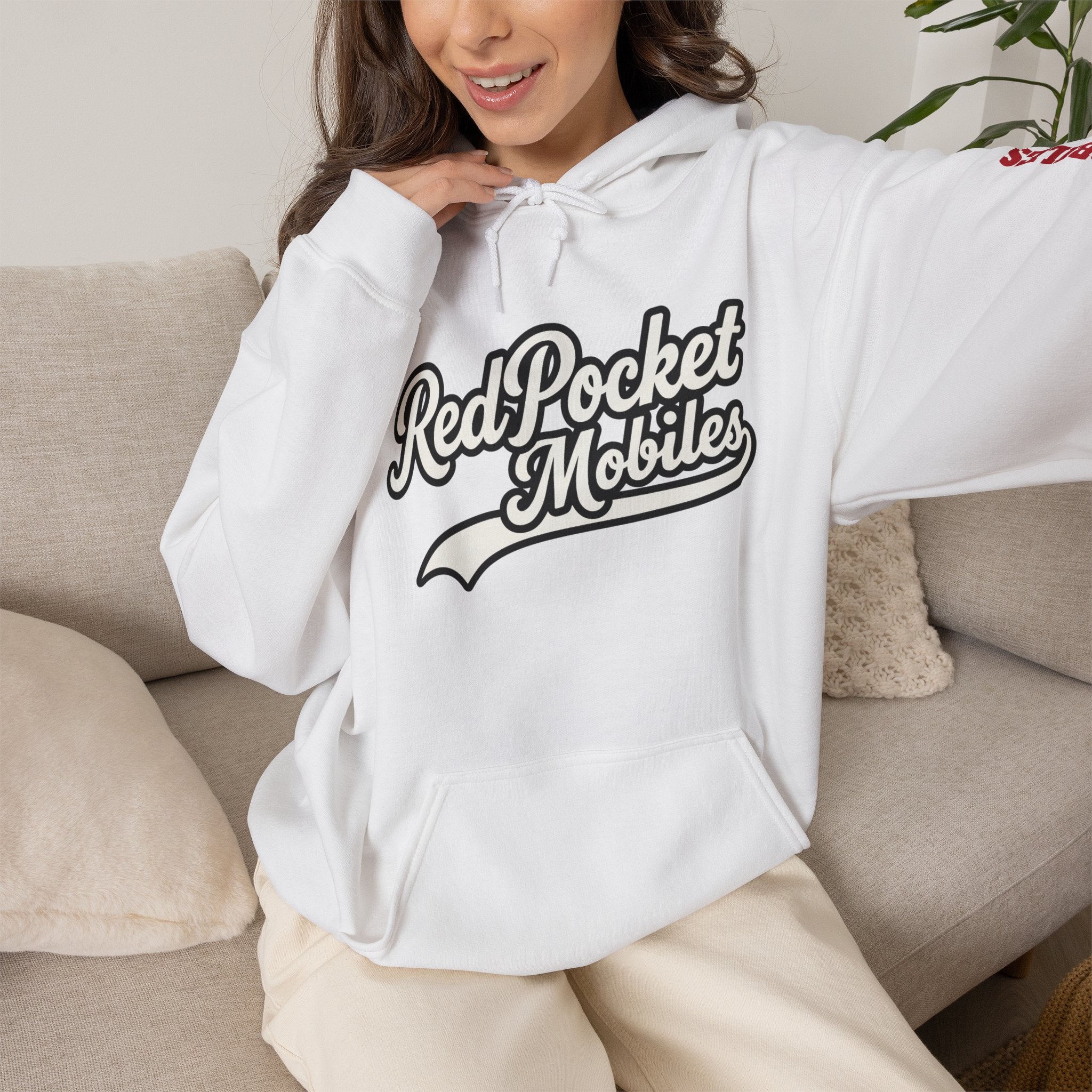 OFFICIAL RedPocket Mobiles Warmup Hoodie
