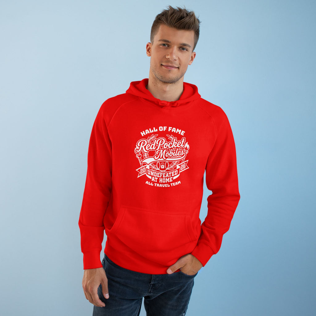 "Red Pocket Mobiles Undefeated At Home" Hall Of Fame Commemorative Hoodie
