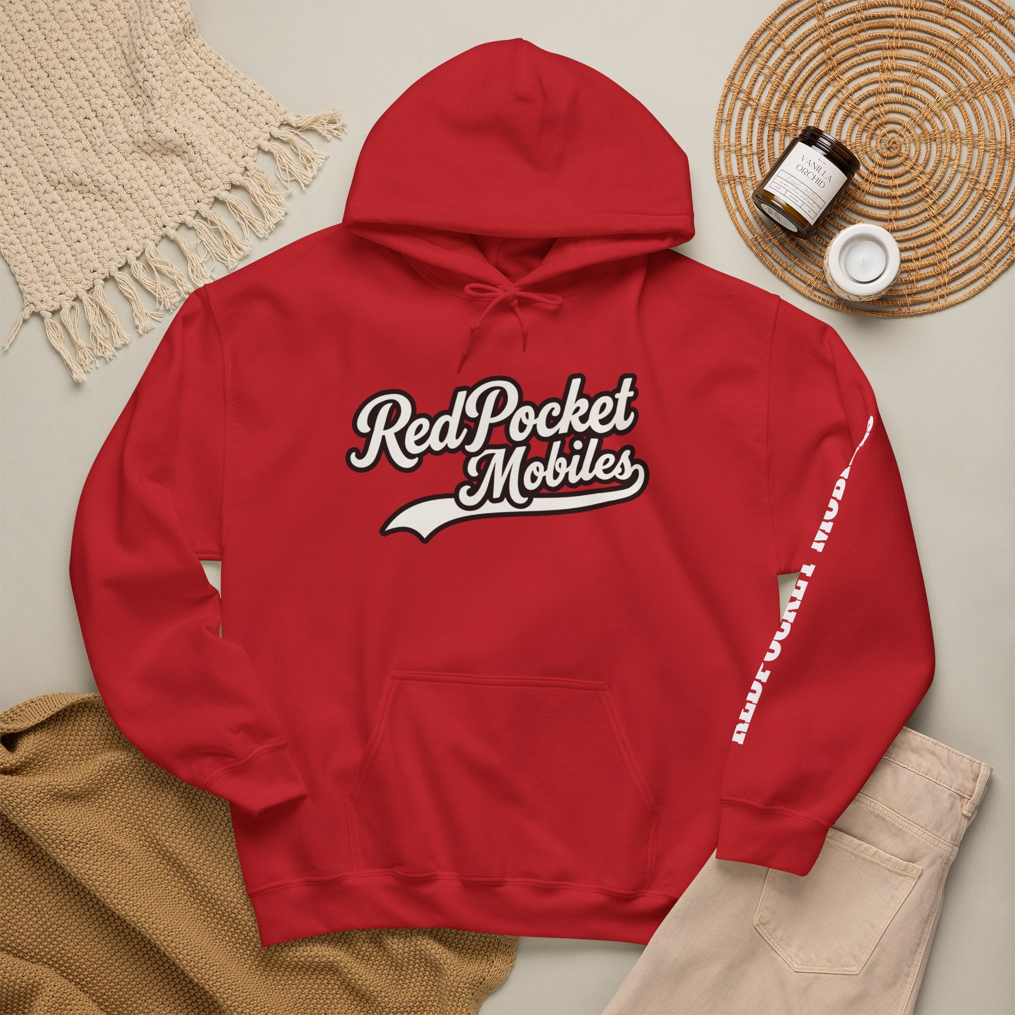 OFFICIAL RedPocket Mobiles Warmup Hoodie