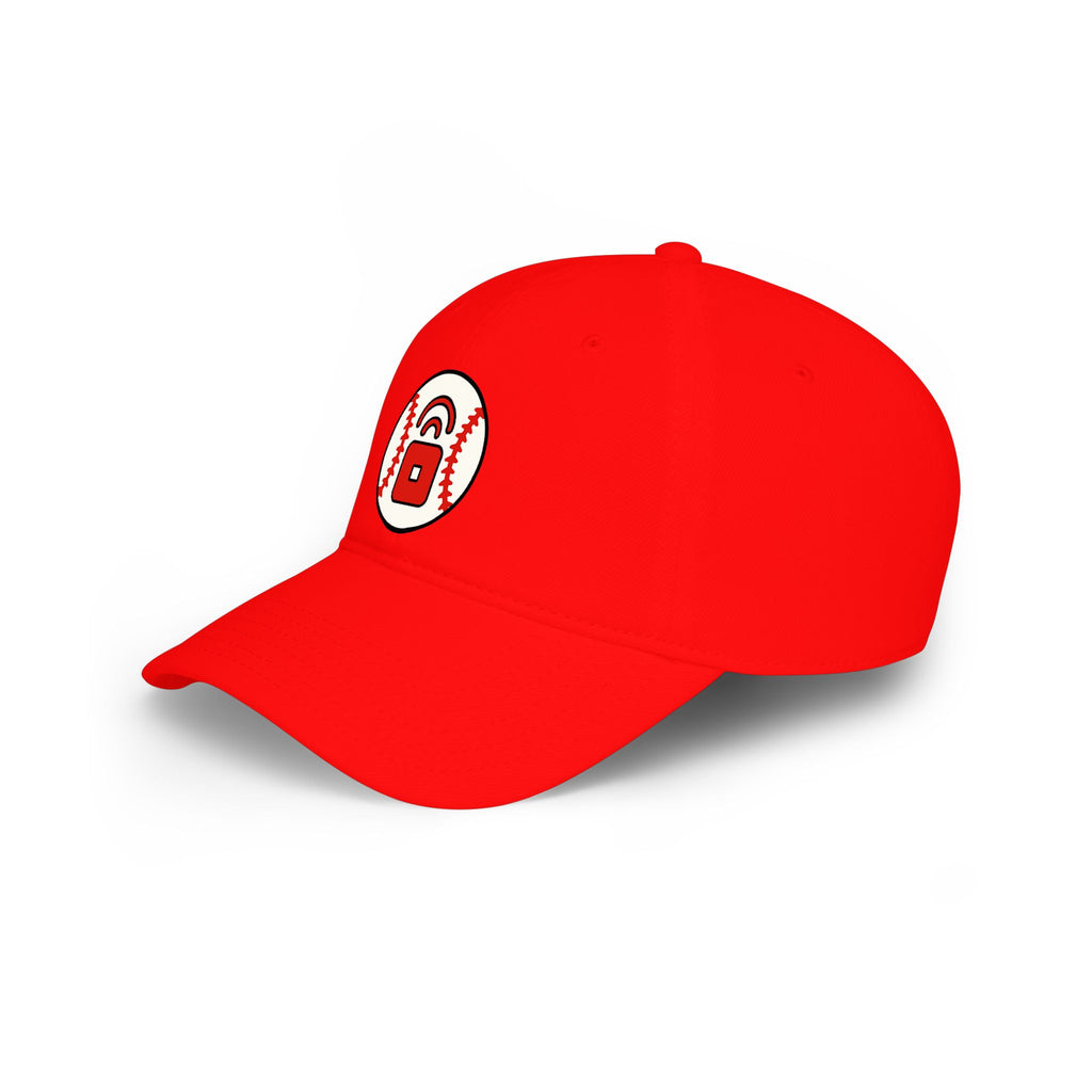 RedPocket Mobiles "Baseball" Logo  - Fitted Hat