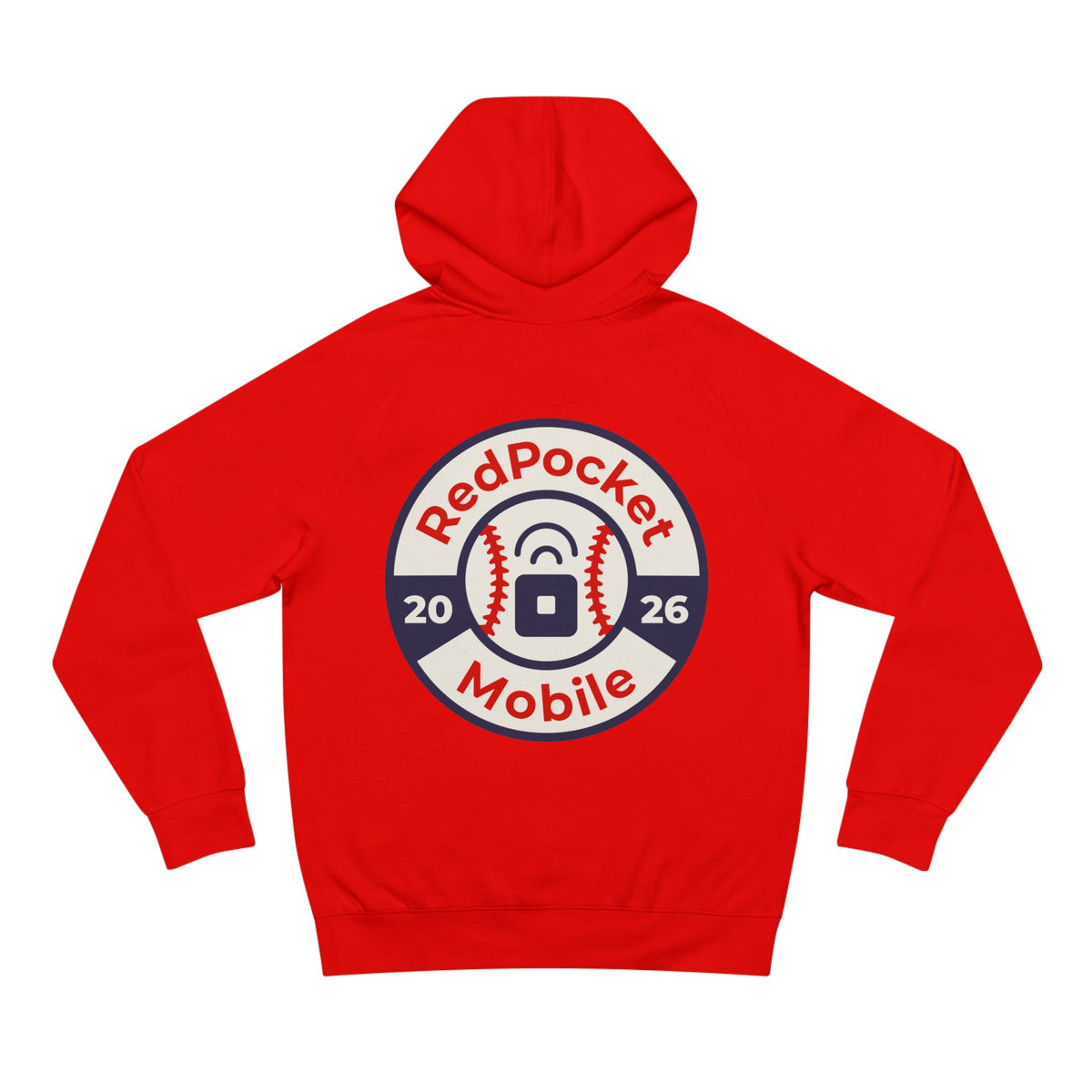 "Red Pocket Mobiles Undefeated At Home" Hall Of Fame Commemorative Hoodie