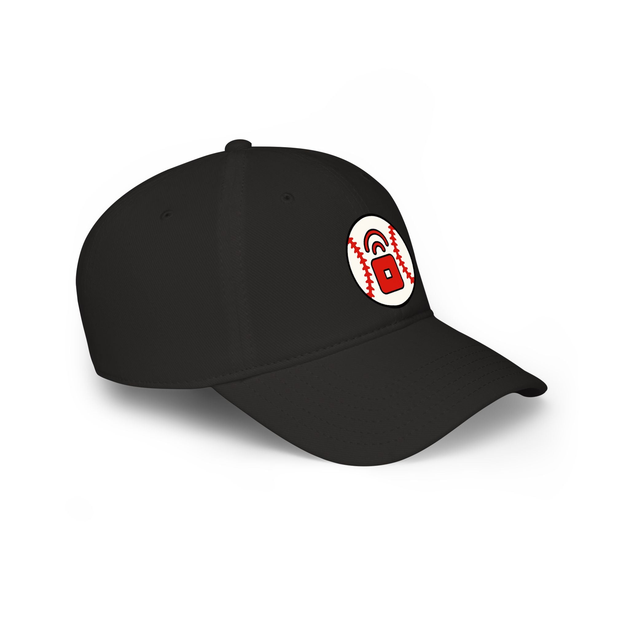 RedPocket Mobiles "Baseball" Logo  - Fitted Hat