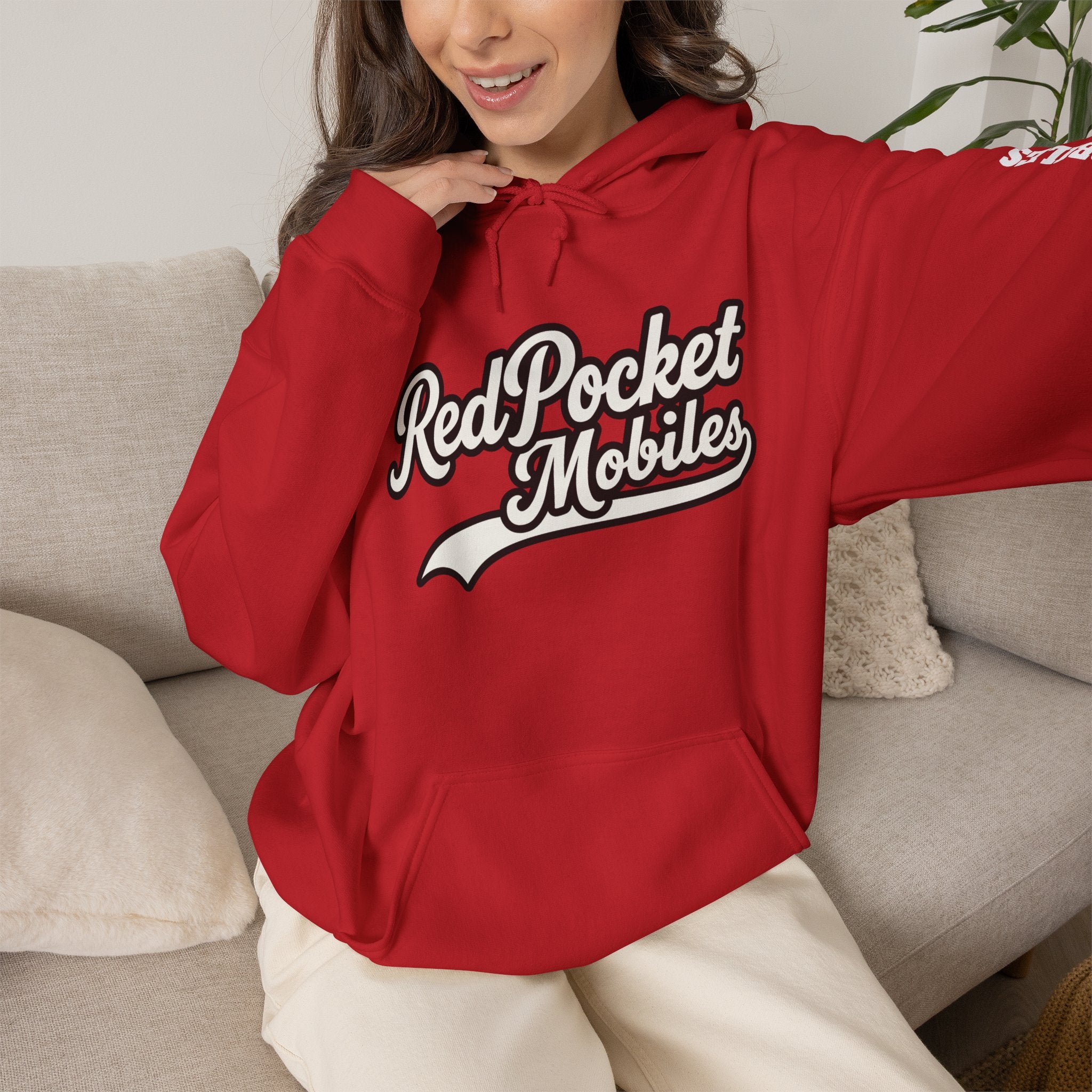 OFFICIAL RedPocket Mobiles Warmup Hoodie