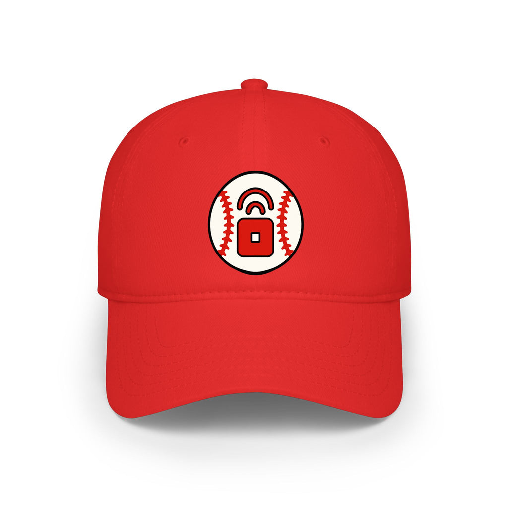 RedPocket Mobiles "Baseball" Logo  - Fitted Hat