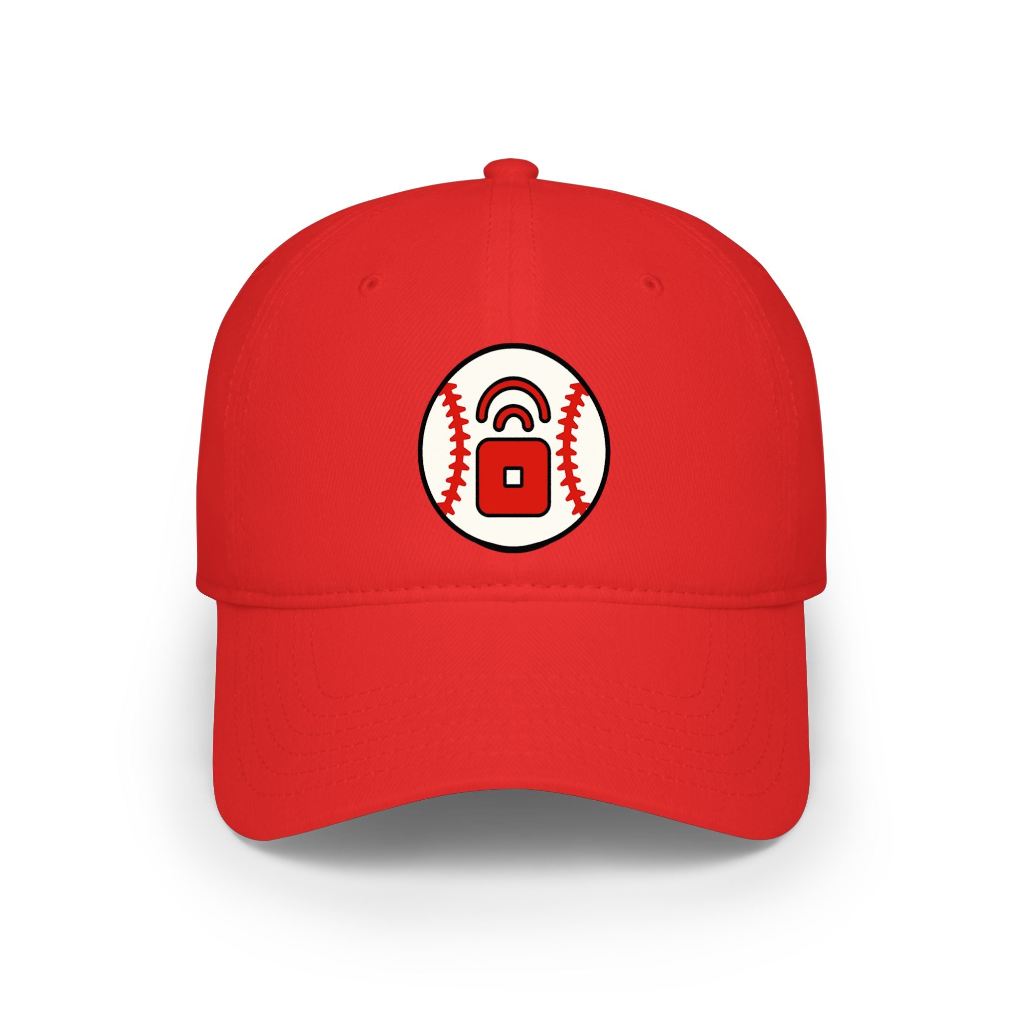 RedPocket Mobiles "Baseball" Logo  - Fitted Hat