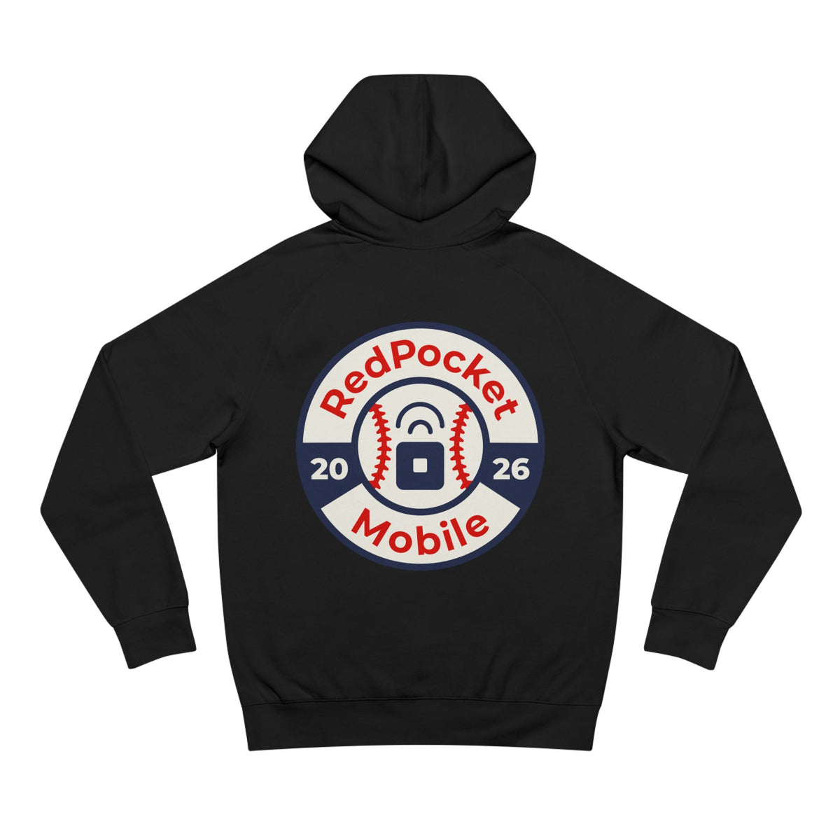 "Red Pocket Mobiles Undefeated At Home" Hall Of Fame Commemorative Hoodie